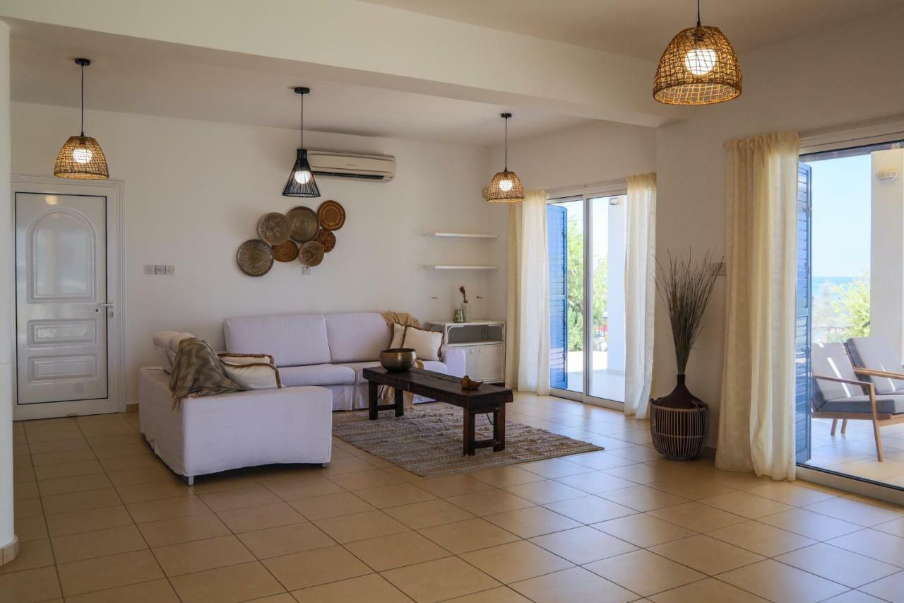 Phaedrus Living: Seaside Luxury Villa Anafi パラリムニ エクステリア 写真